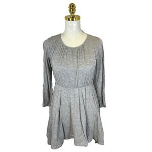 POLO Ralph Lauren Girl's Polka Dot Fit‎ & Flare Dress Grey Preppy Babydoll Large
